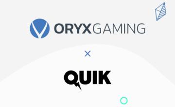 Oryx Gaming Adds Premium Content from Quik Gaming 