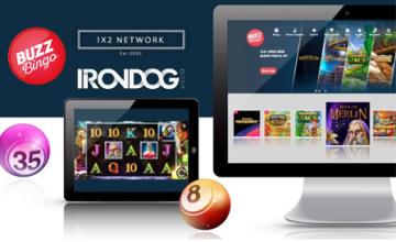 1x2 Network Integrates Slots with Buzz Bingo 