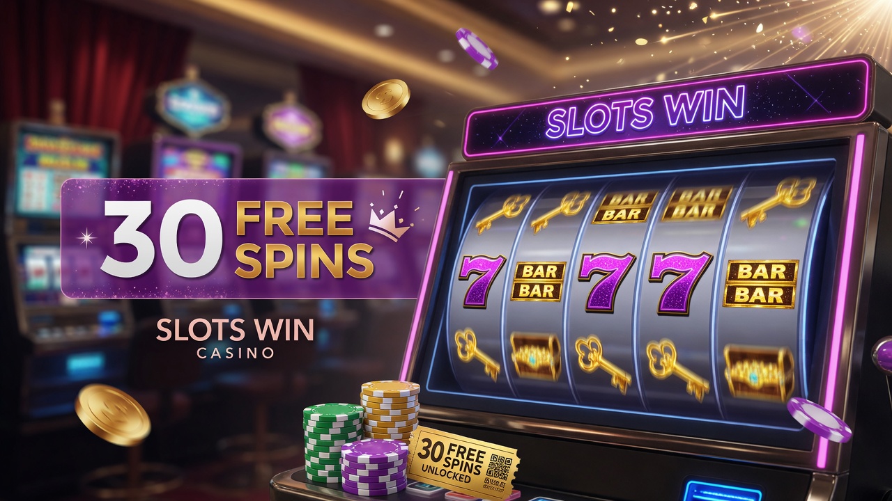 Unlock 30 Free Spins at SlotsWin Casino!