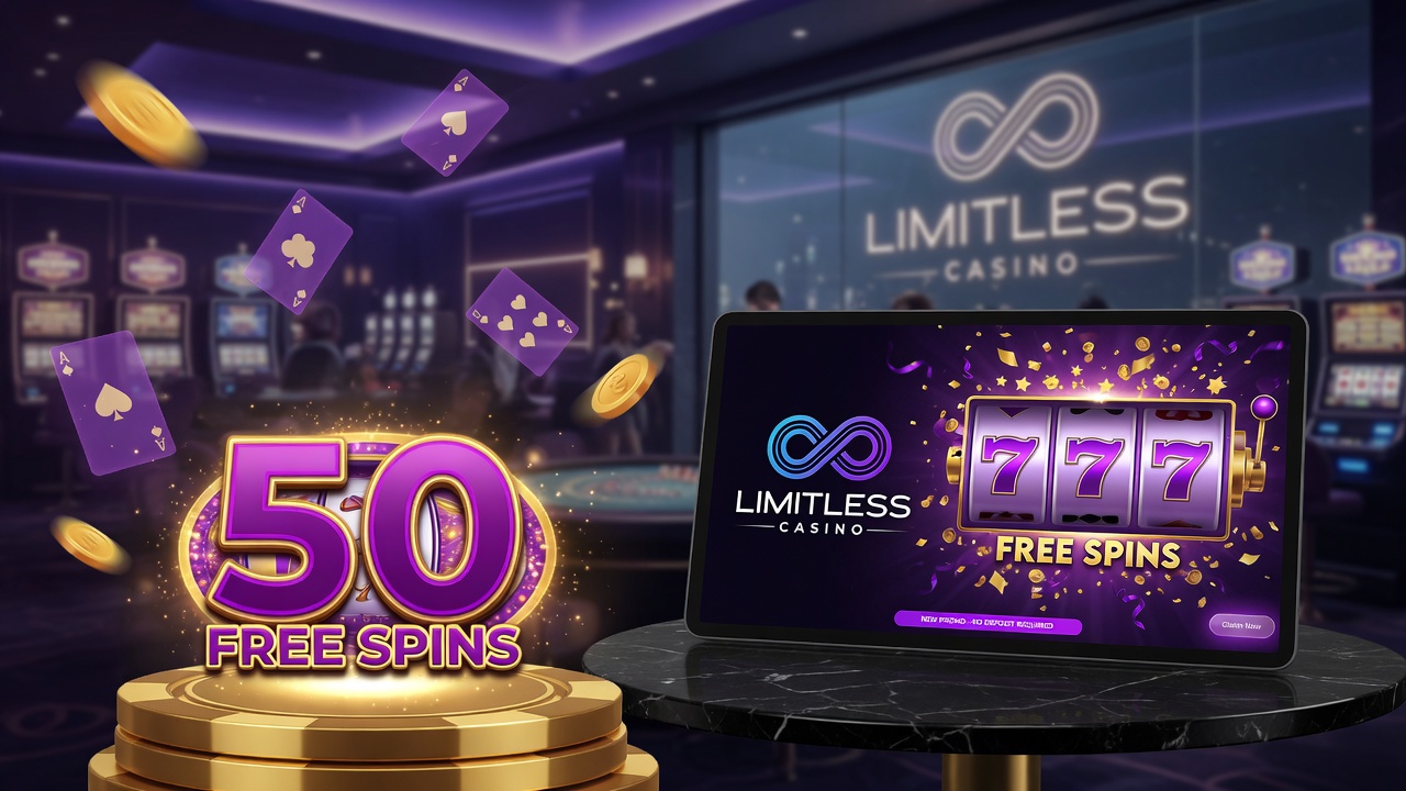 Limitless Casino Launches New 50 Free Spins Promotion