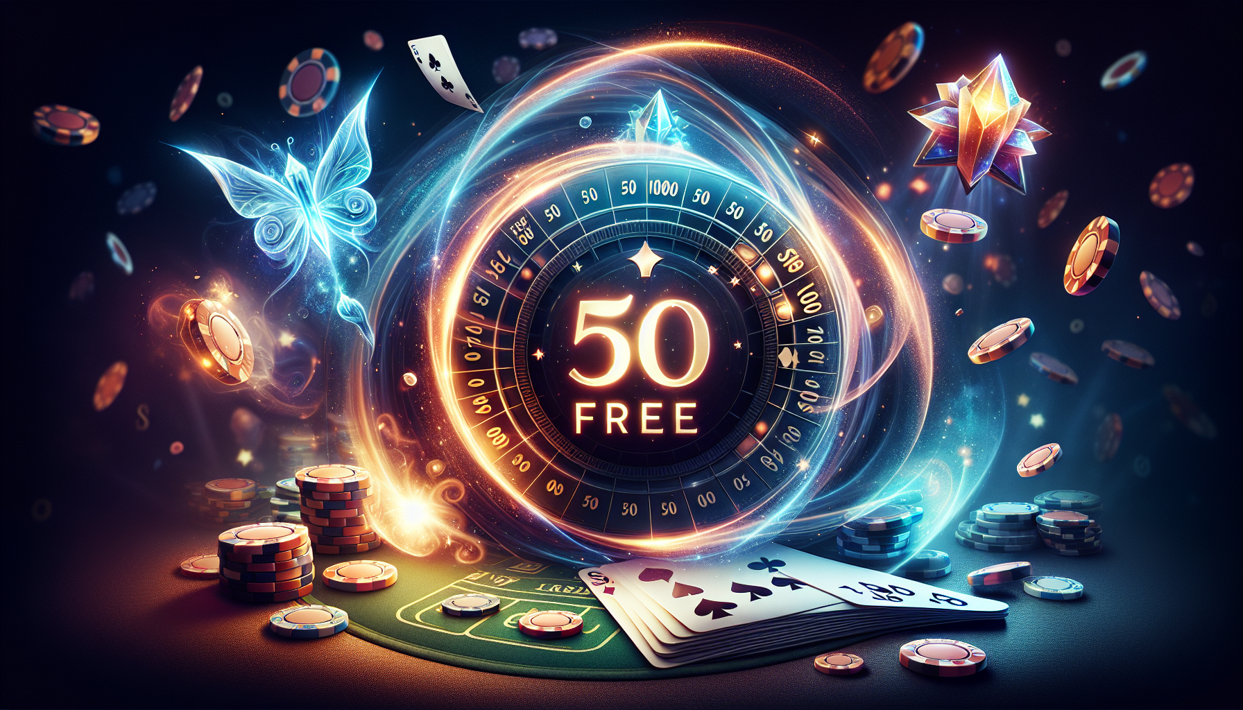 Unlock 50 Free Spins at Cristal Poker Casino Without Deposit