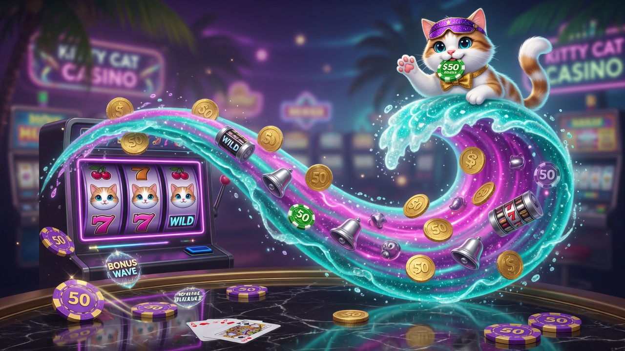 Catch the $50 Kitty Cat Casino Bonus Wave Today!