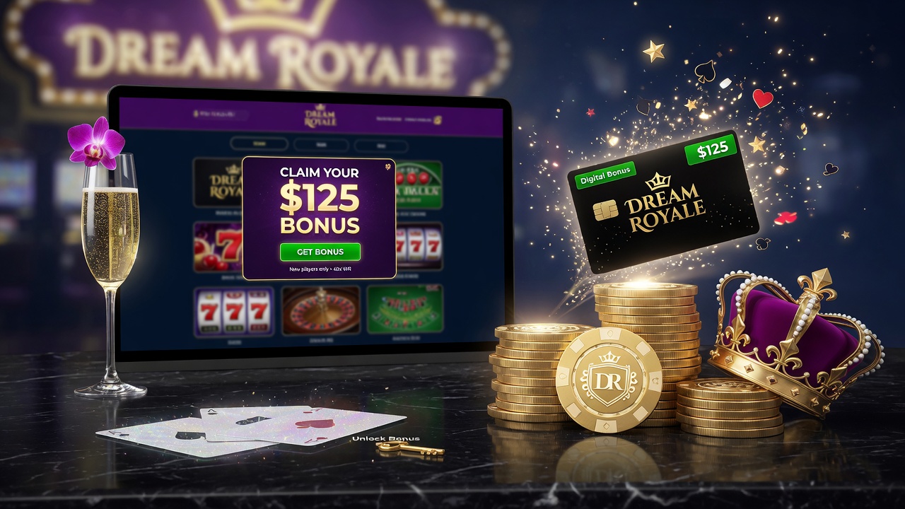 Unlock the $125 Bonus at Dream Royale Casino