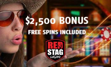 Red Stag Casino Awarding Every Newcomer up to 500 Extra Spins on First 7 Deposits 