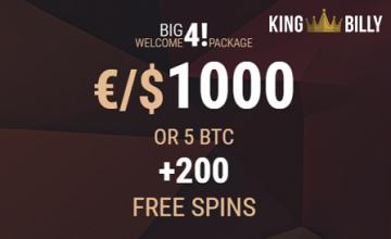 Think BIG at King Billy Casino 