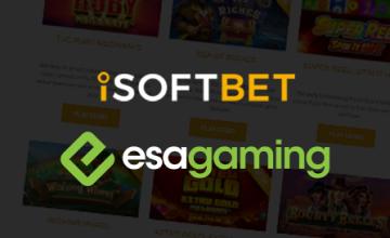 iSoftBet to Integrate ESA Gaming Suite of Games 
