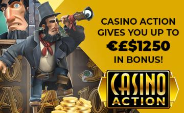 Casino Action to Reward Newbies with $1250 Welcome Bonus for the First 5 Deposits 