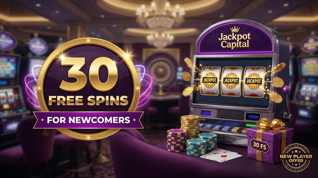 Unlock 30 Free Spins at Jackpot Capital: A Perfect Offer for Newcomers