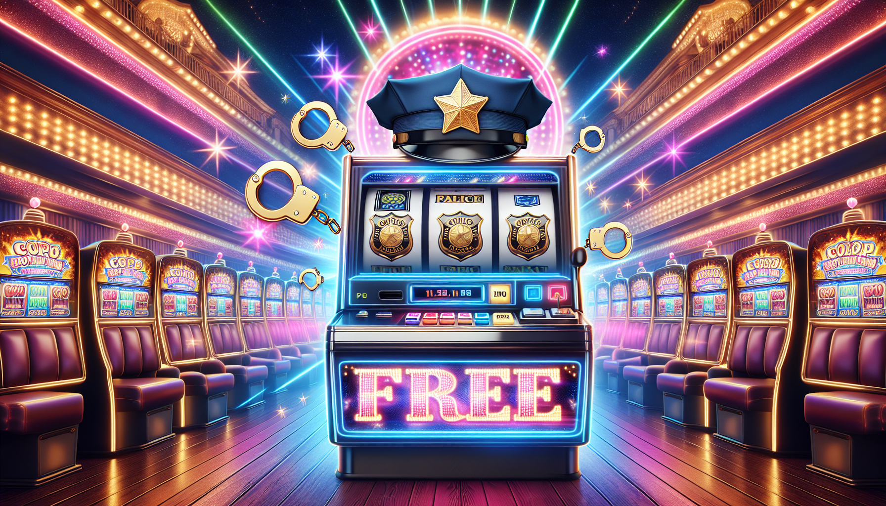 Sign up and Get 5 Free Spins at Cop Slots