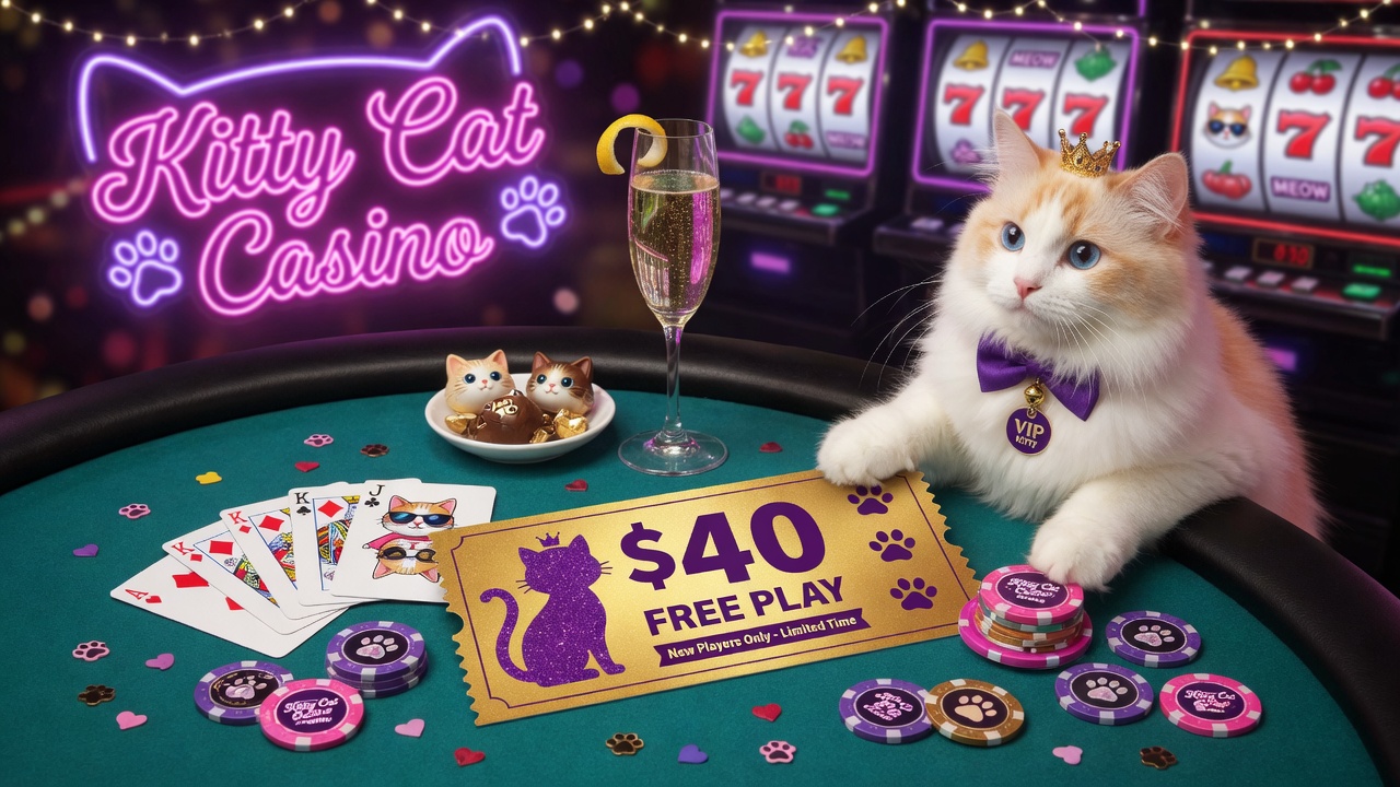 Unleash $40 of Fun with Kitty Cat Casino