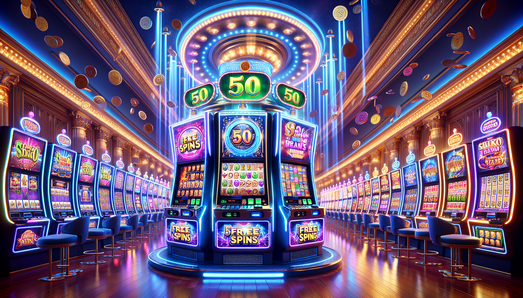 Catch Your 50 Free Spins with Sloto