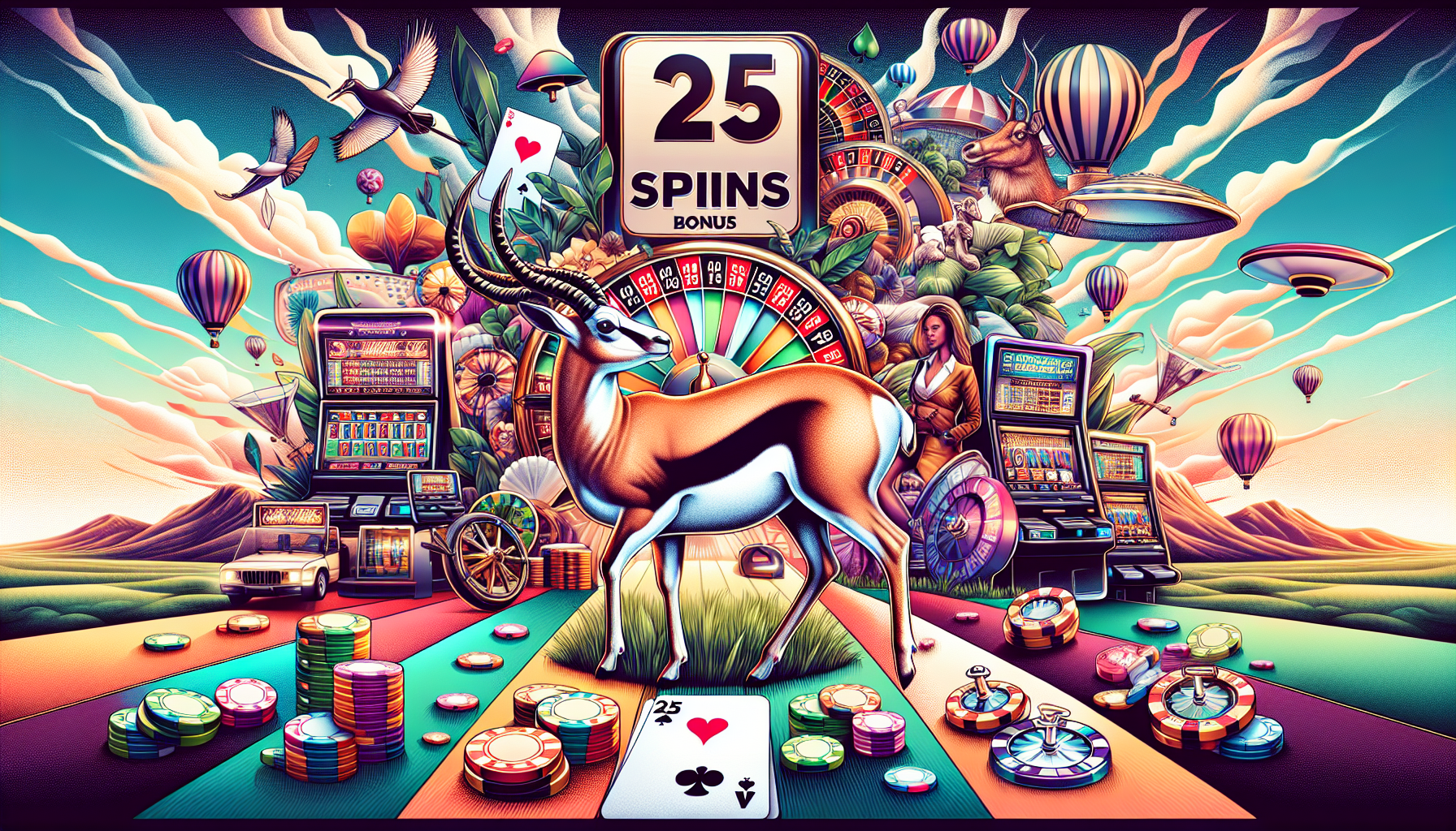 Explore the Exciting 25 Spins Bonus at Springbok Casino