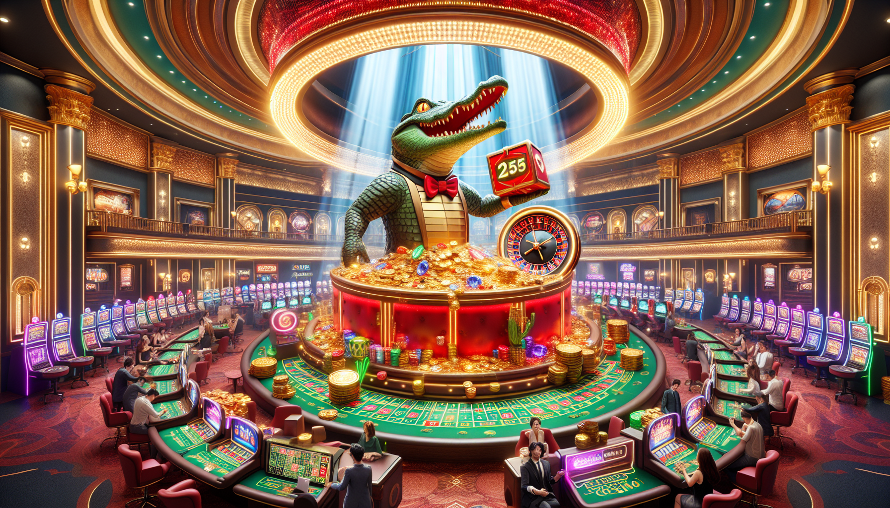 New 25 Spins No Deposit Bonus at PlayCroco Casino: Claim with Code BASSSP08