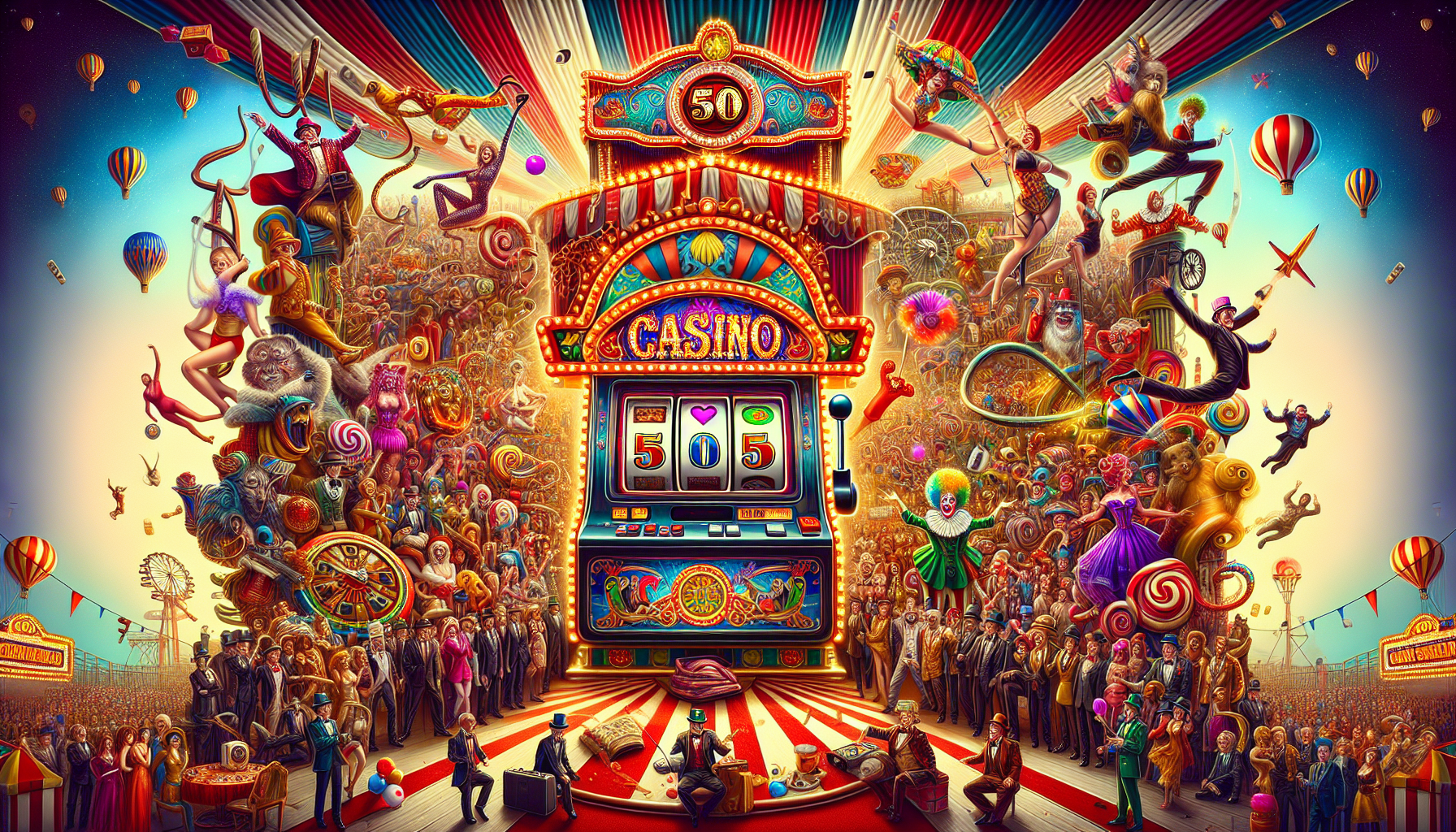 Lucky Circus Casino: Grab Your 50 Spins Bonus Now!