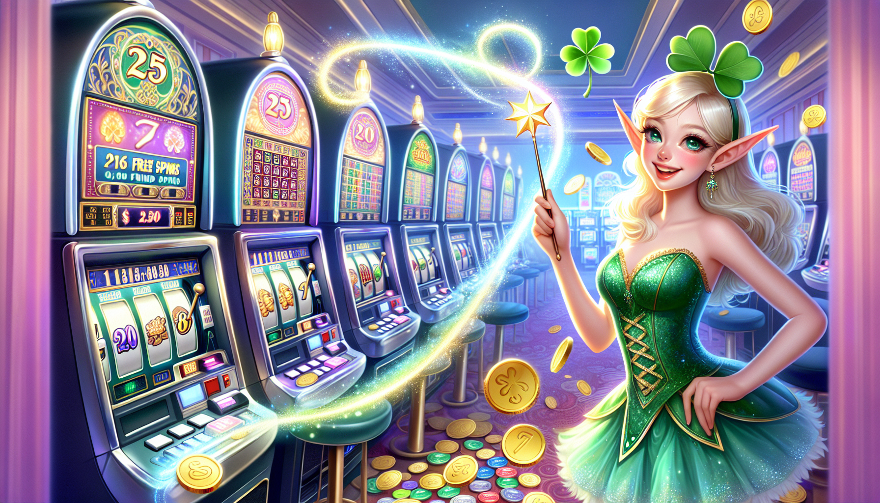 Unlock 25 Free Spins with Lucky Elf Casino Bonus