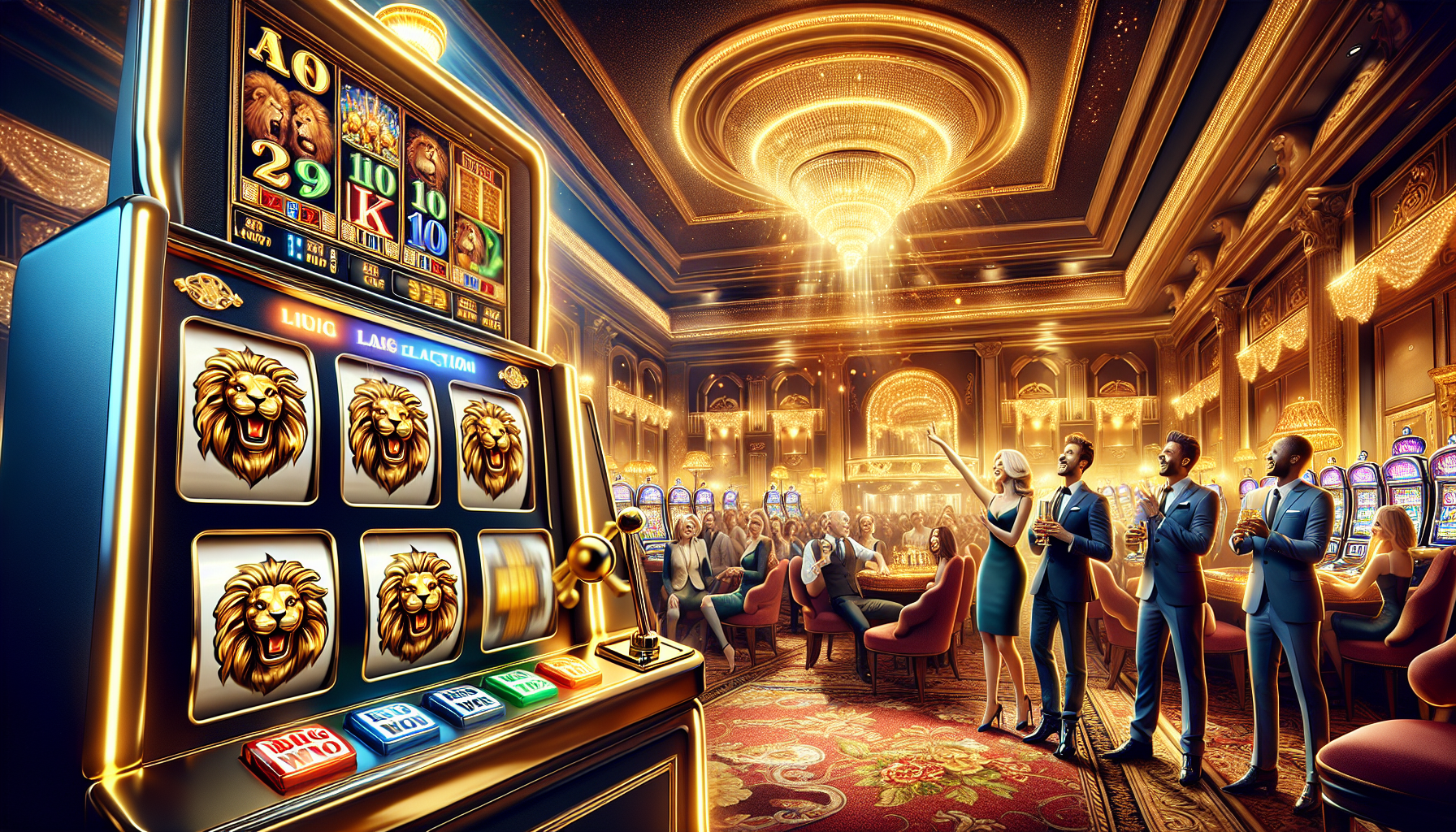 Unlock Excitement with Lion Slots’ 60 Spins Bonus