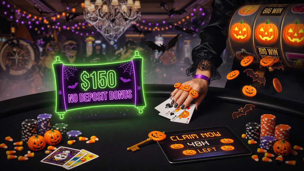 Unlock Your $150 No Deposit Bonus This Halloween!