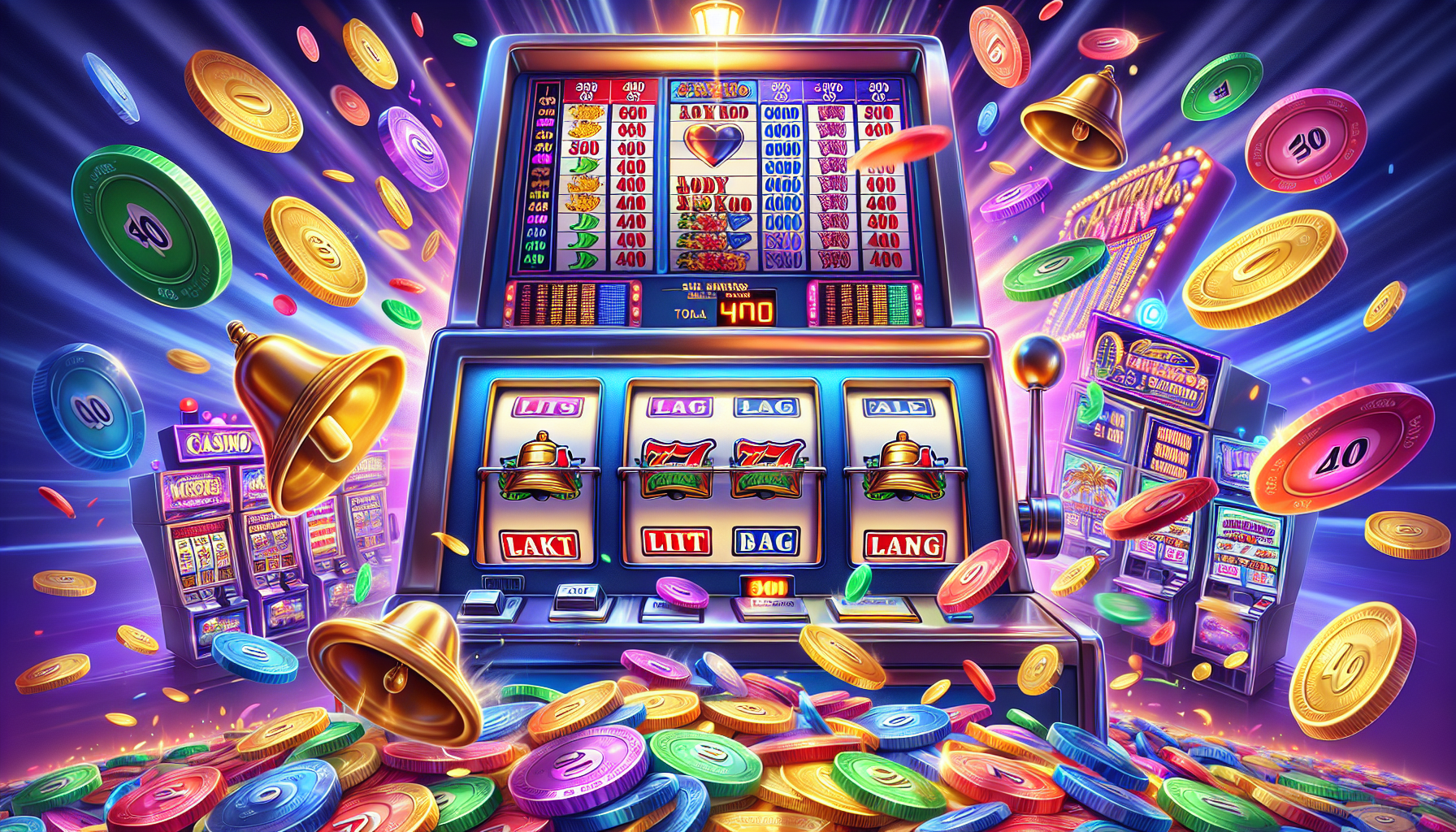 40 Free Spins Await at Liberty Slots Casino on Lucky Golden Joker