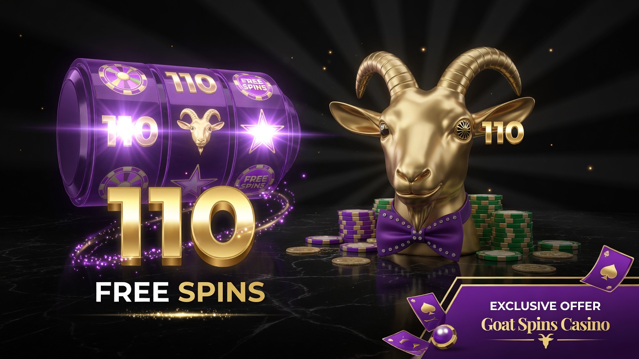 Exclusive 110 Spin Offer at Goat Spins Casino