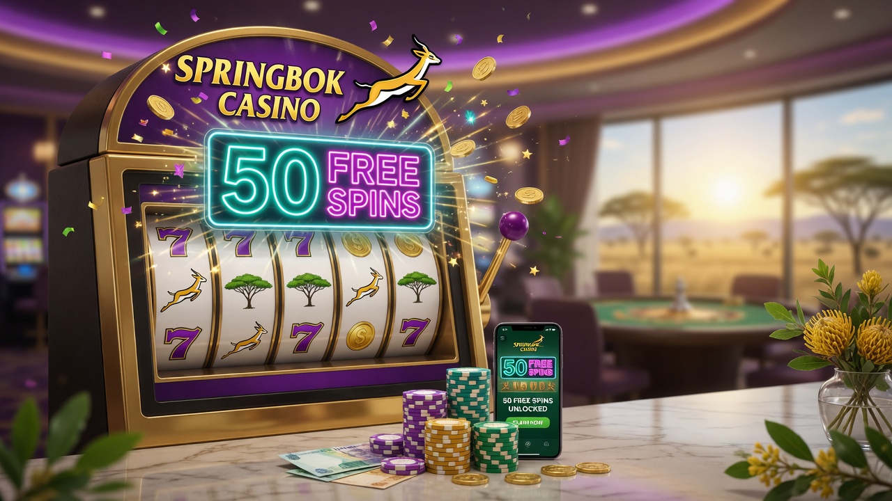 Unlock 50 Free Spins at Springbok Casino Today!